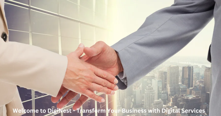 Welcome to DigiNest - Transform Your Business with Digital Services