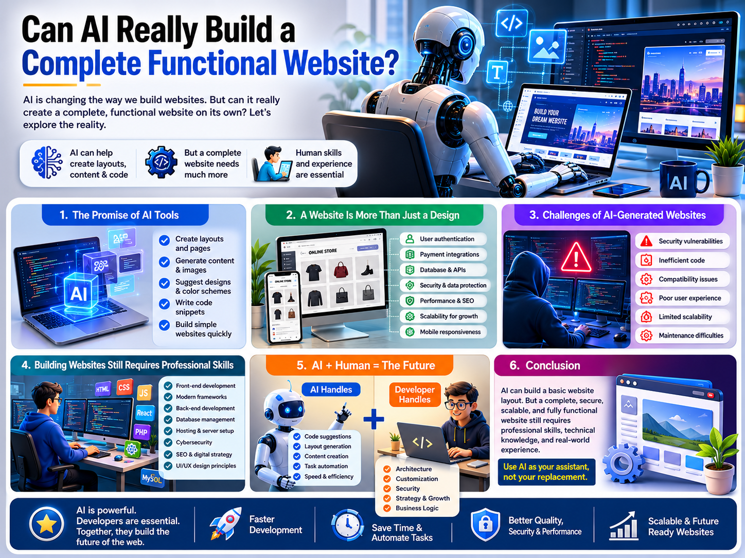 Can AI Really Build a Website?